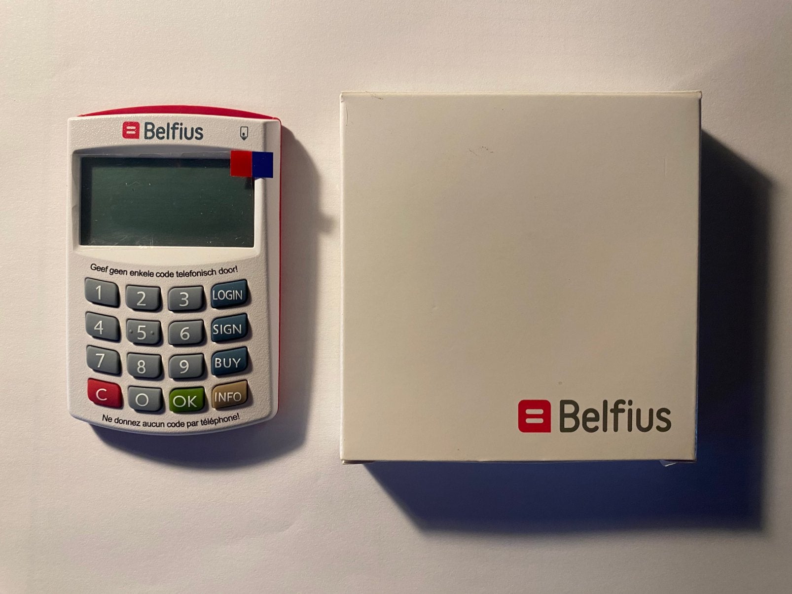 Bankieren Belfius  GRATIS, Collections, Appareils électroniques, Enlèvement ou Envoi, Autres types