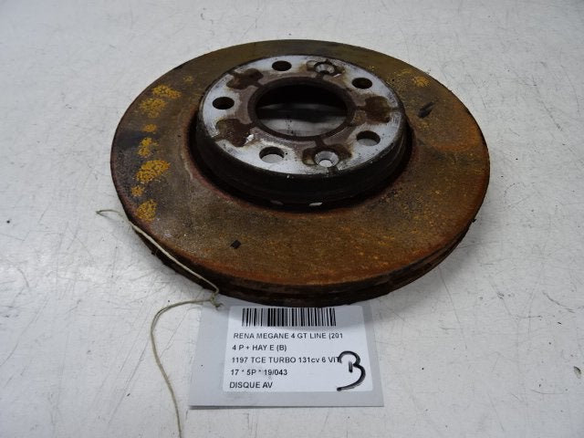 REMSCHIJF VOOR Renault Megane IV (RFBB) (01-2015/-), Gebruikt, Renault, Peter-Huppertz-Straße 5
51063  Köln, DE, Dialog.deutschland@renault.de