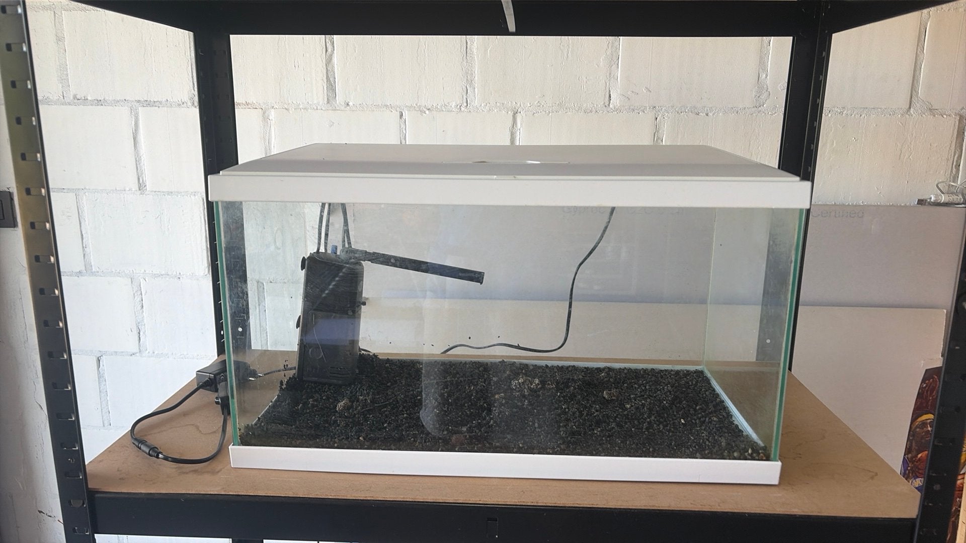 Ciano aquarium 60 liter, Couvercle inclus, Aquarium vide, Enlèvement, Utilisé