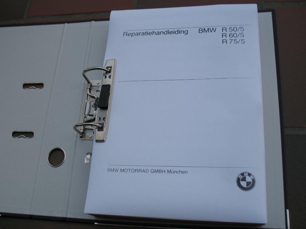 Nederlandstalig BMW garageboek R50/5 - R60/5 - R75/5, Motoren, Ophalen of Verzenden, BMW