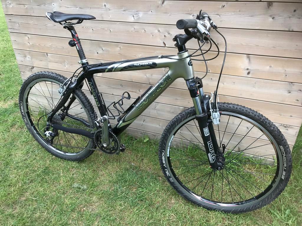 Mtb Thompson Master carbon., Fietsen en Brommers, Ophalen, Zo goed als nieuw, Schijfrem, Vering
