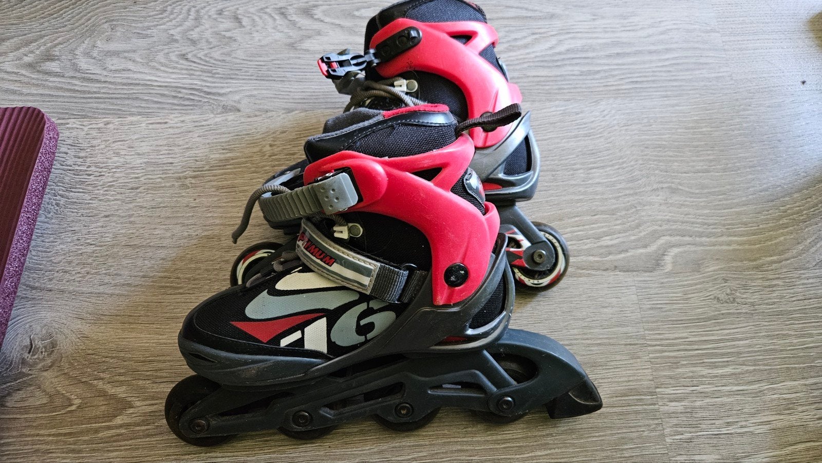 rolschaatsen/skeelers kinderen maat 35, Sports & Fitness, Patins à roulettes alignées, Autres marques, Enlèvement, Utilisé, Enfants