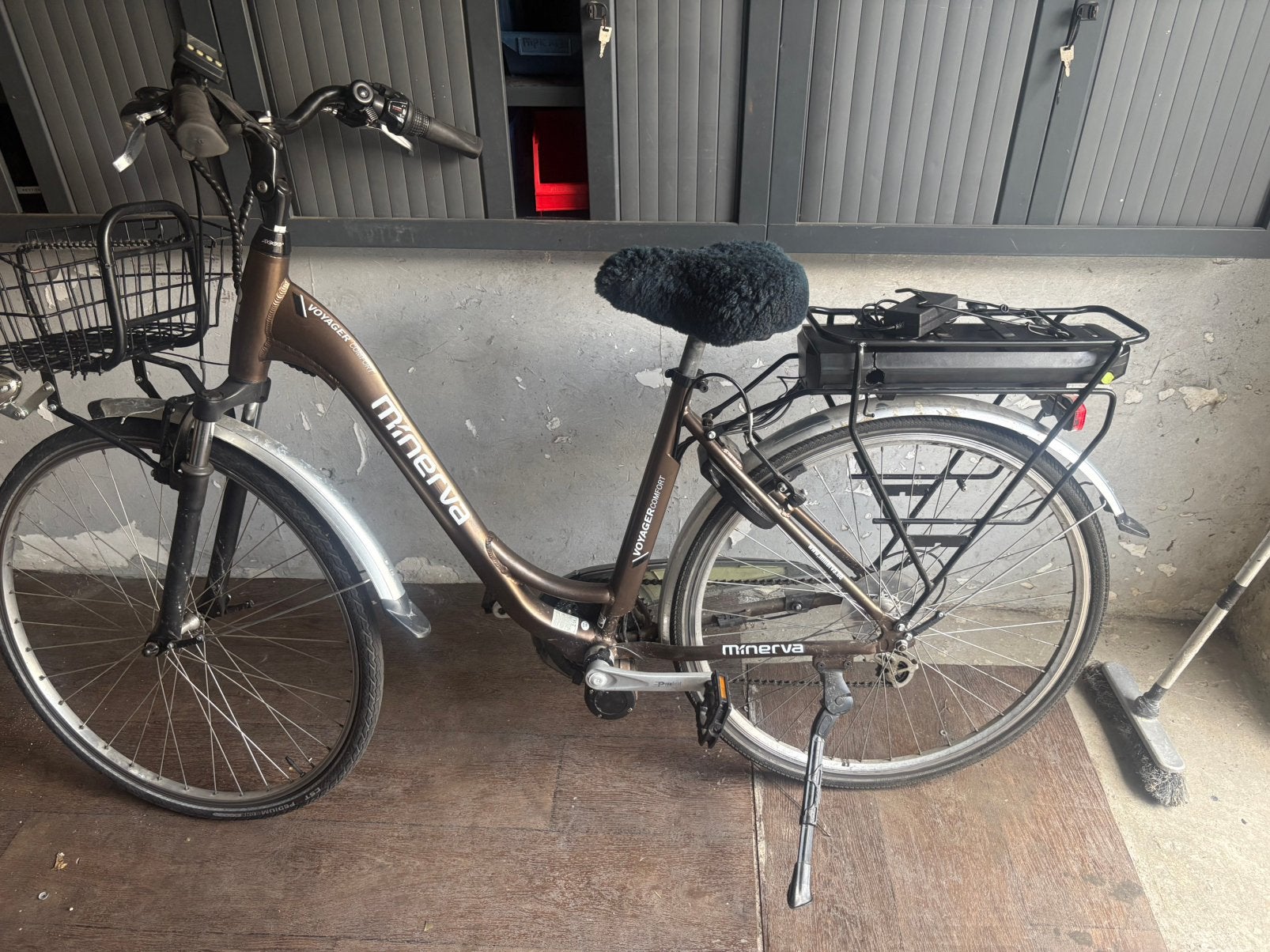 ❌E-Bike-/Minerva❌ onderdelen-/Opmaak-/Batterij werkt+Oplader, Ophalen, Zo goed als nieuw