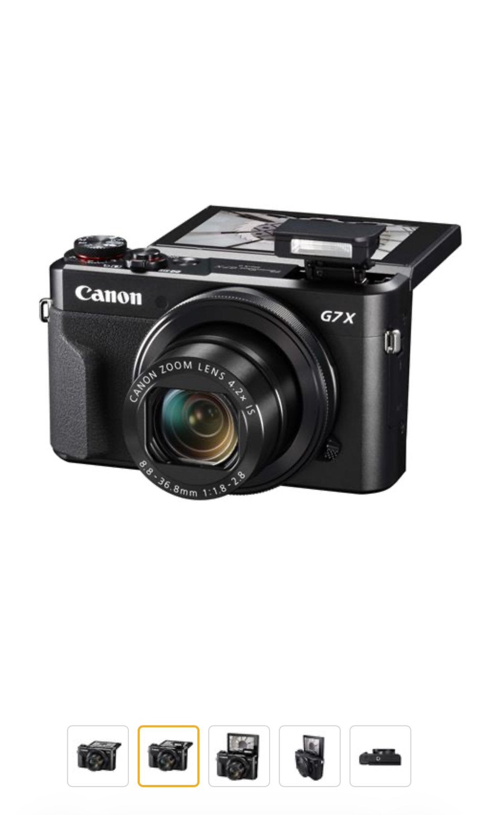 GEZOCHT: CANON G7X MARK 2, Enlèvement ou Envoi, Comme neuf, Canon