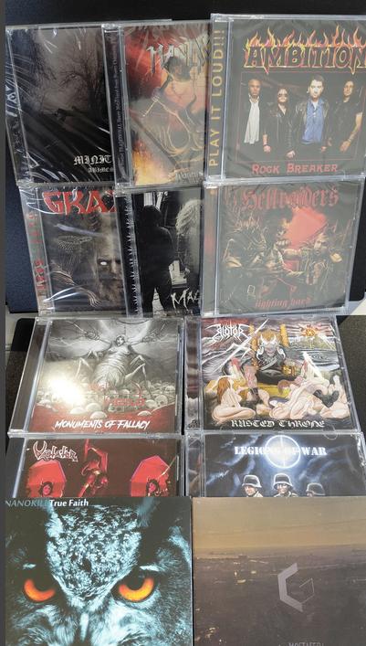 Lot 12 cd's Metal / Doom /Trash/Industrial (Nieuw geseald!), Ophalen of Verzenden, Nieuw in verpakking