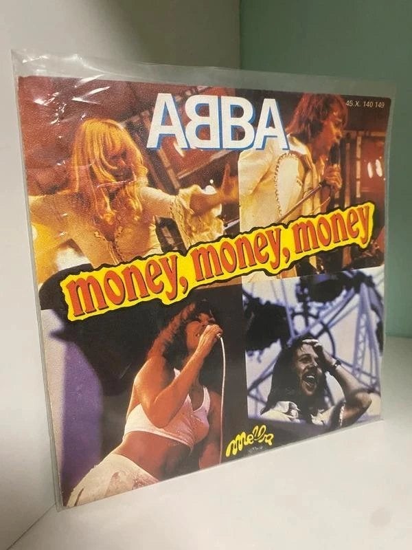 ABBA – Money, Money, Money – 45T France 1976, Cd's en Dvd's, Verzenden, Gebruikt, Dance en House