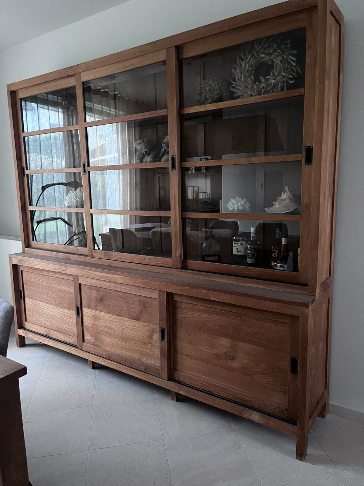 Magnifique buffet en teck, Maison & Meubles, Enlèvement, Comme neuf