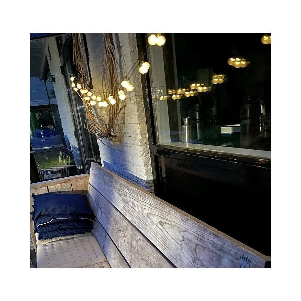 Terras verlichting buiten Zonne energie LED 30 bol, Ophalen of Verzenden, Nieuw
