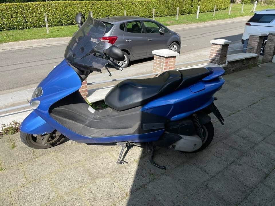 Scooter Yamaha, Fietsen en Brommers, Scooters | Peugeot, Ophalen, Overige modellen, Klasse A (25 km/u), Zo goed als nieuw