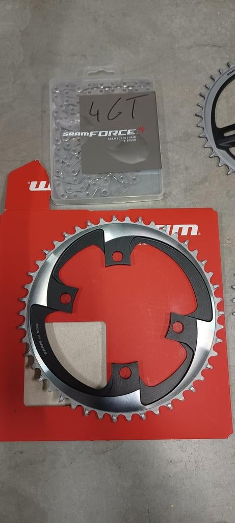 Sram force axs 12 spd ketting en tandwielen, Ophalen of Verzenden, Zo goed als nieuw, Overige typen, SRAM