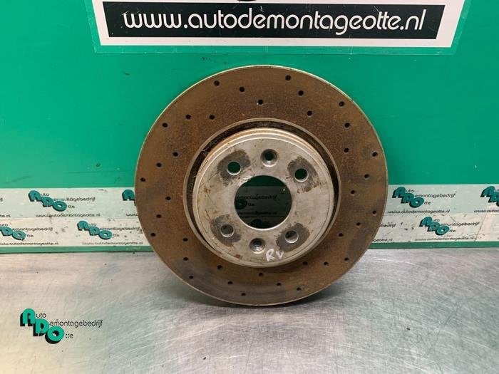 Disque de frein avant d'un Renault Megane (Megane 2 02-), Renault, -, 3 mois de garantie, Utilisé