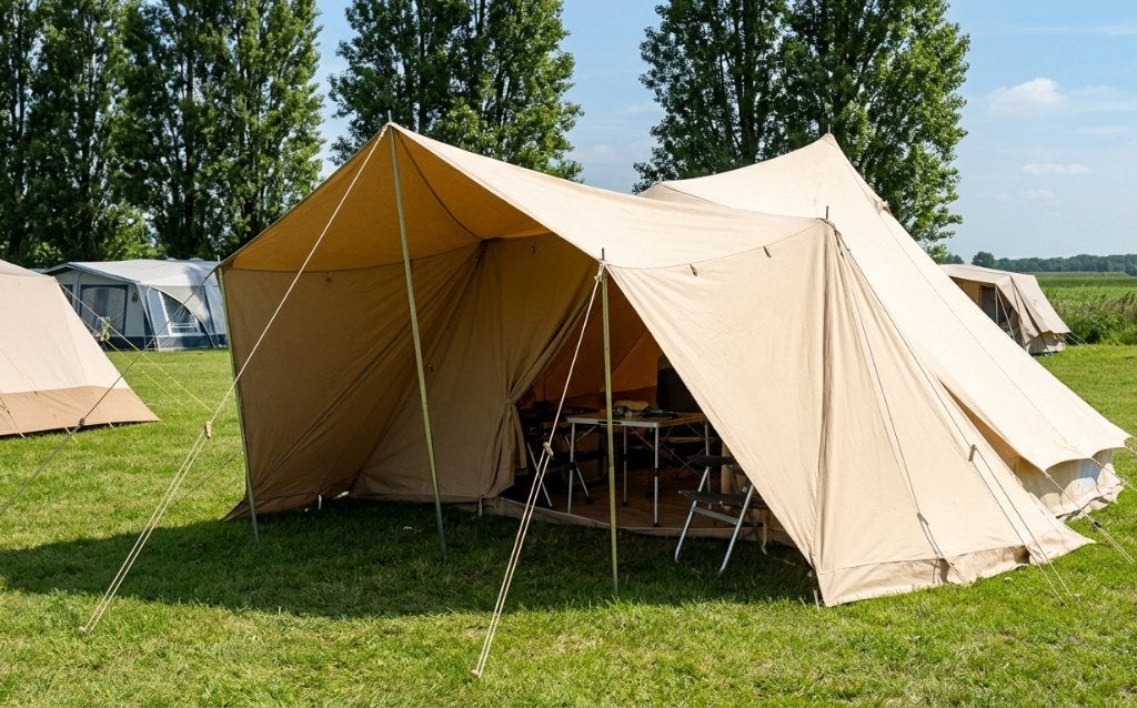 Tent Lepelaar De Waard, Caravans en Kamperen, Tenten, Ophalen, Zo goed als nieuw