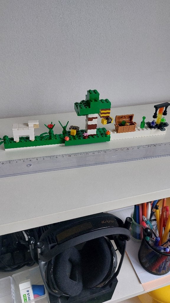 Minecraft Lego bar, Kinderen en Baby's, Ophalen of Verzenden, Zo goed als nieuw, Lego, Minecraft