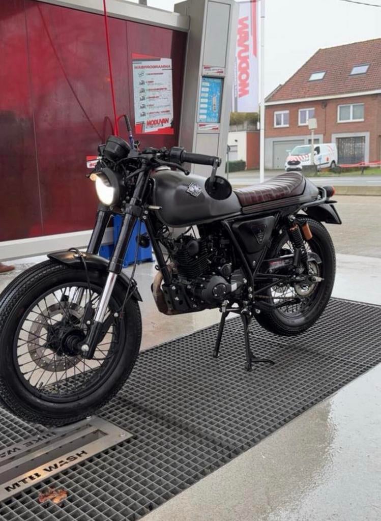 Archive Caferacer 50cc, Fietsen en Brommers, Brommers | Crossbrommers, Ophalen, Overige merken, 4 versnellingen, 50 cc