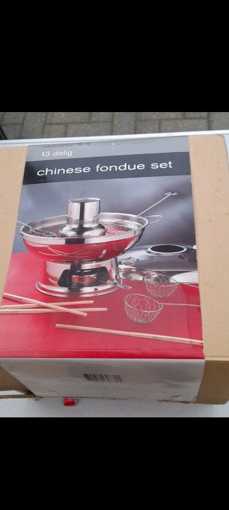 Chinese fondue set, Elektronische apparatuur, Fonduesets, Ophalen, Nieuw, Fondueset