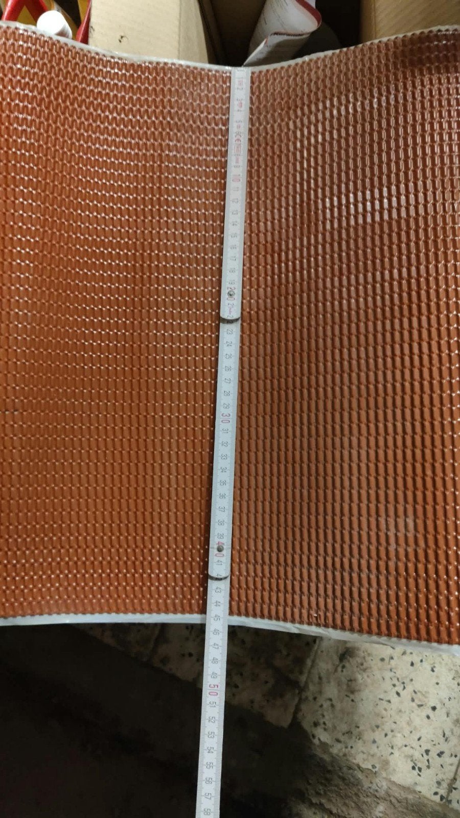 Ondervorst koramic rood, Ophalen, Nieuw