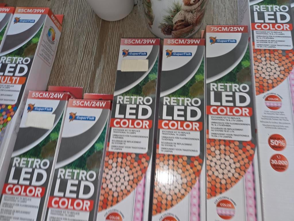 Superfish led lampen .nieuw in de doos, Enlèvement ou Envoi, Superfish