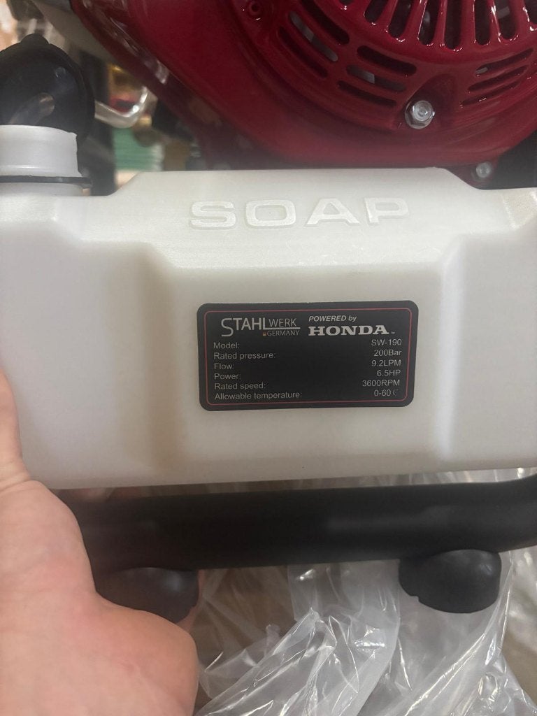hogedruk reiniger op benzine, Ophalen, Nieuw, Benzine, Honda