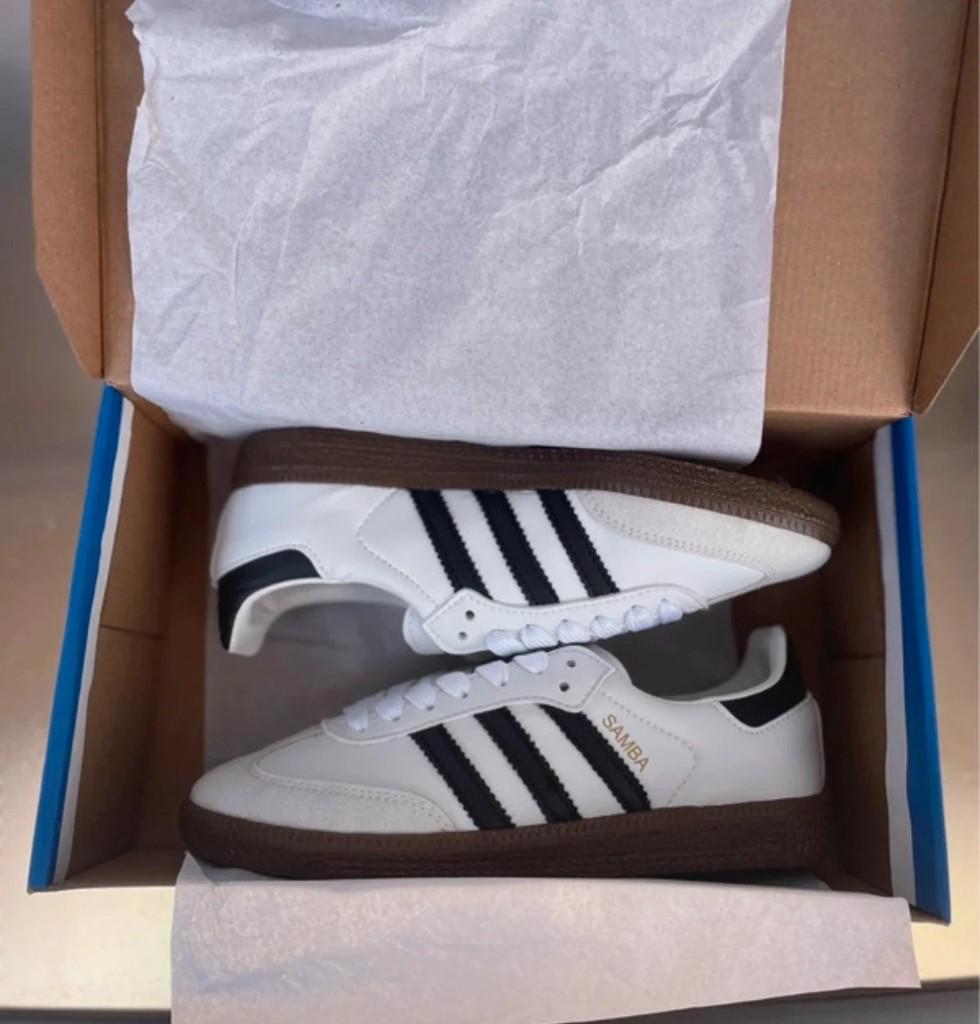 Adidas Samba OG Schoenen Wit Maat 41, Verzenden, Wit, Nieuw, Adidas