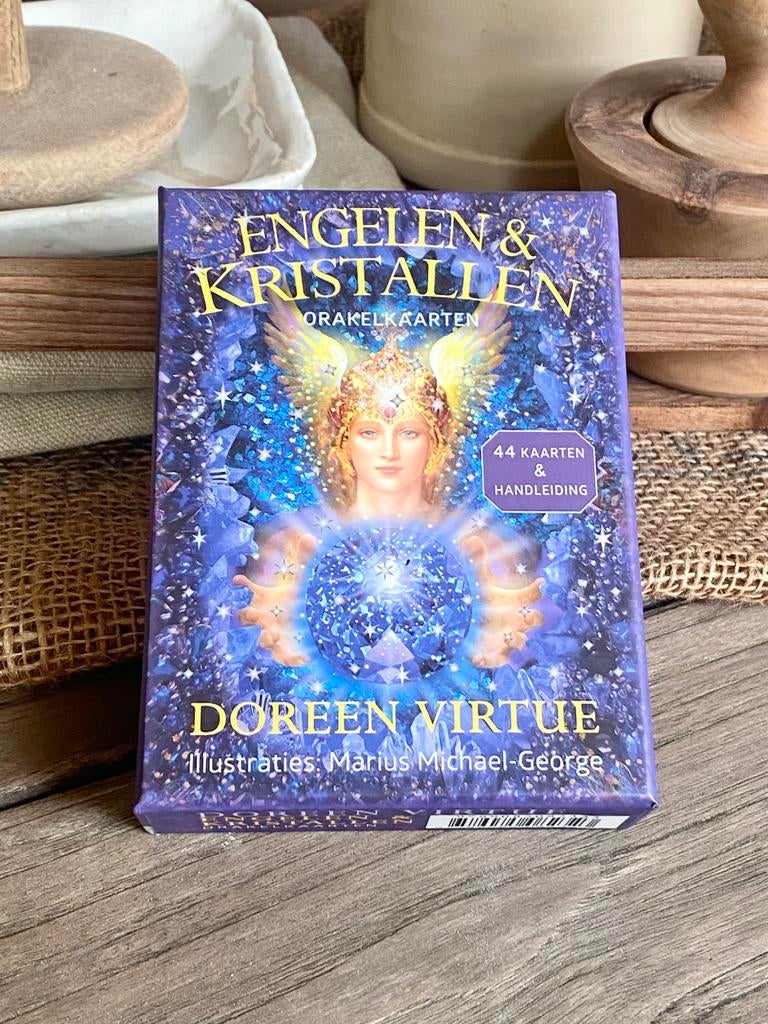 Doreen Virtue Orakelkaarten • Engelen en Kristallen, Boeken, Esoterie en Spiritualiteit, Ophalen of Verzenden, Nieuw