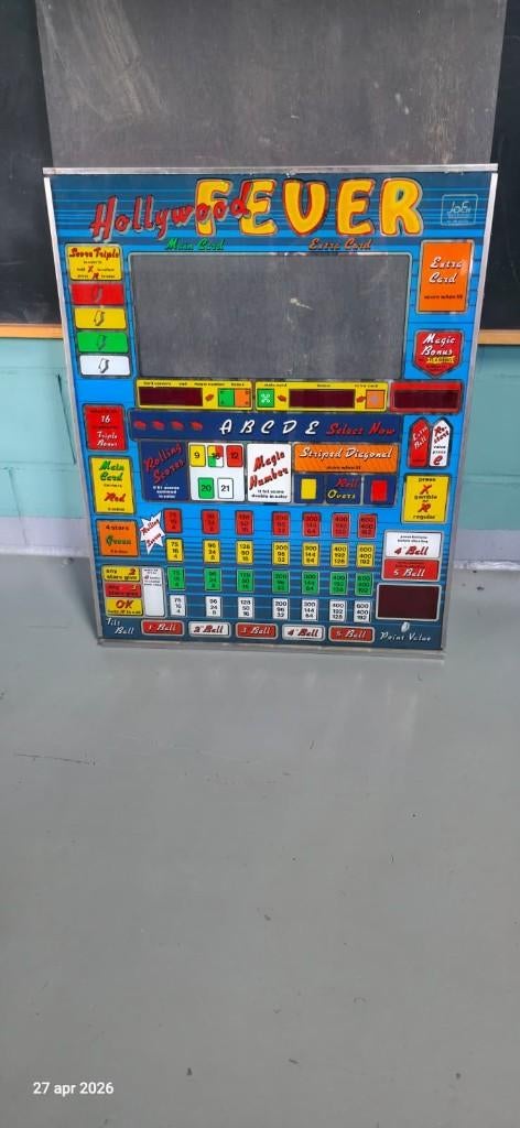 BINGO platen, Verzamelen, Automaten | Gokkasten en Fruitautomaten, Ophalen, Gebruikt