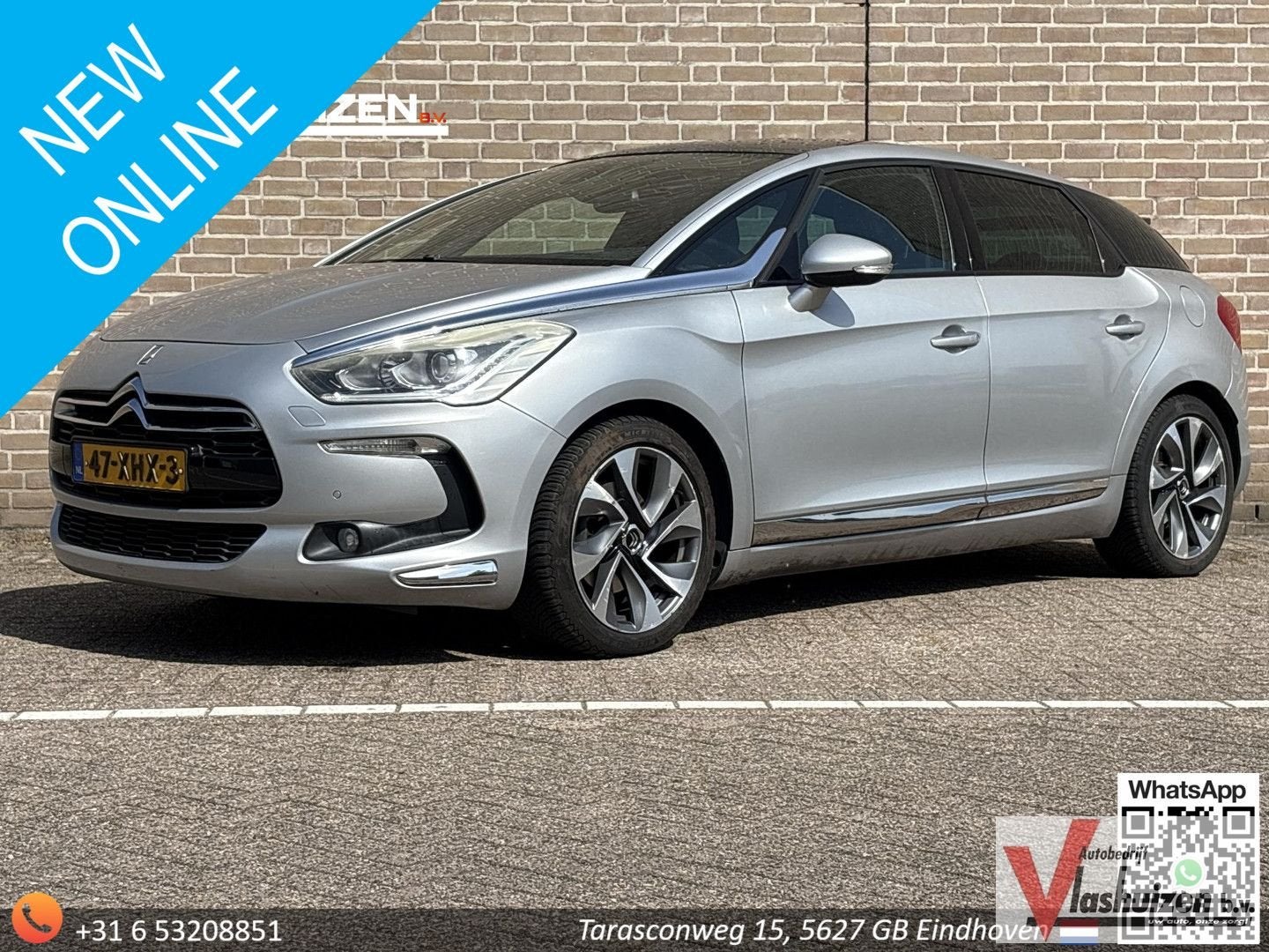Citroen DS5 1.6 THP So Chic Automaat | Pano | Leder | Climat, Autos, Citroën, Entreprise, DS5, ABS, Phares directionnels, Airbags