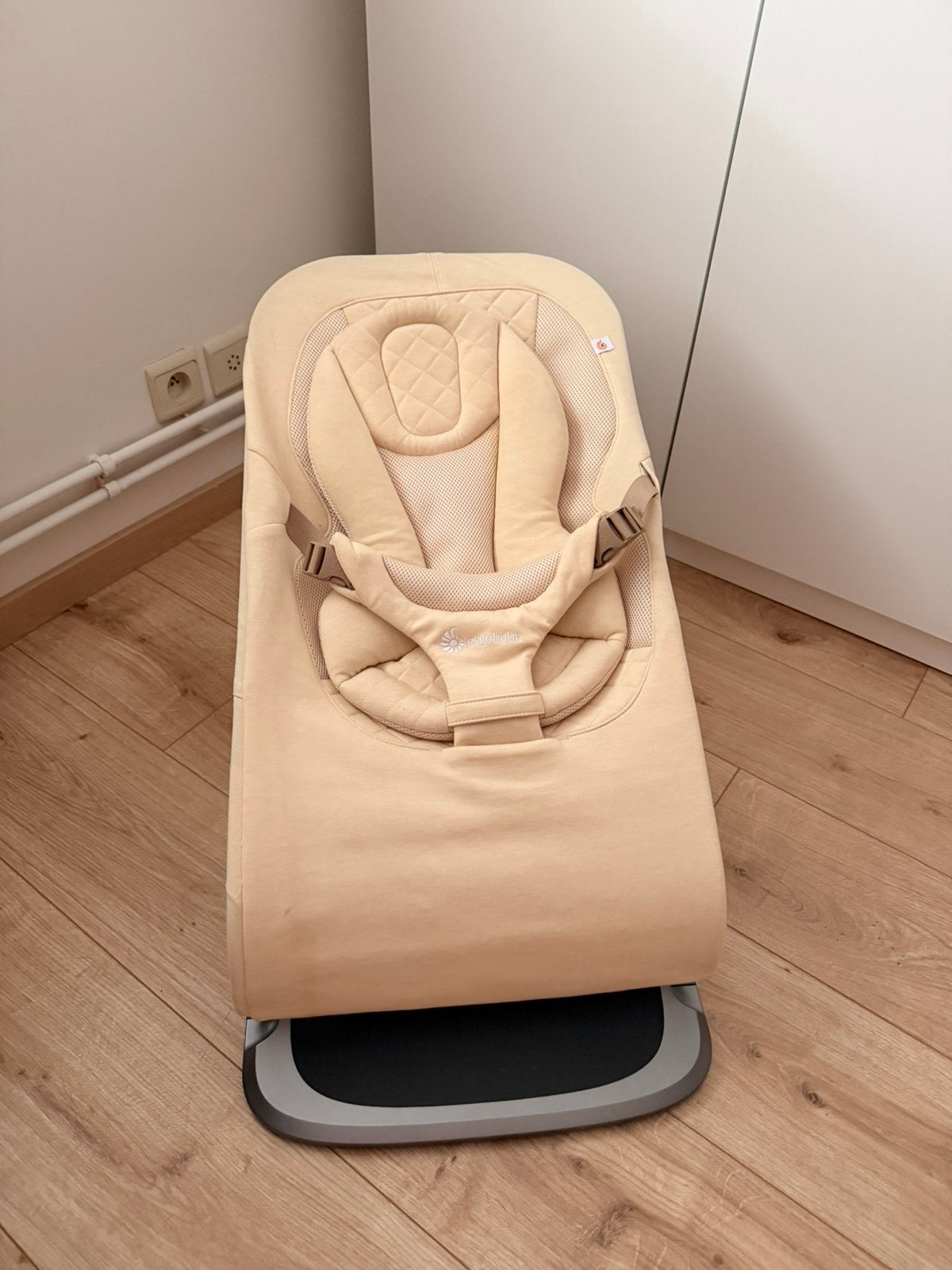 Transat ErgoBaby 3 en 1, Enfants & Bébés, Relax bébé, Autres marques, Enlèvement ou Envoi, Comme neuf, Avec ceinture(s)