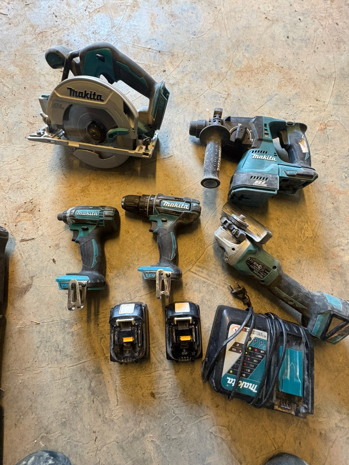 Makita set, Doe-het-zelf en Bouw, Ophalen, Gebruikt, Boormachine