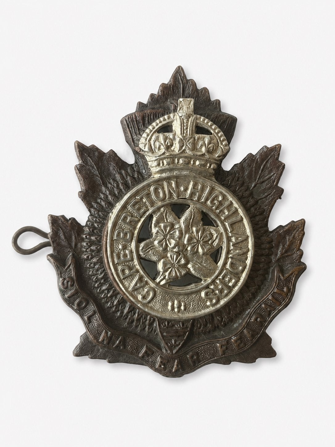 insigne et casquette vintage des Highlanders, Enlèvement ou Envoi
