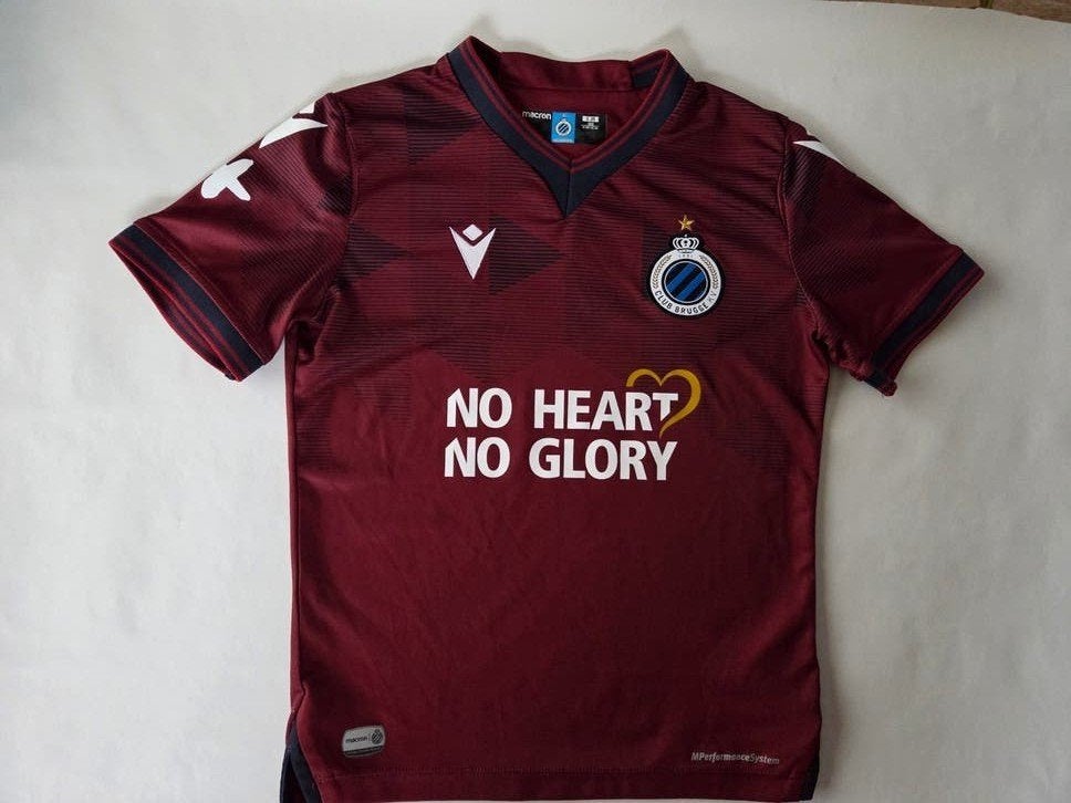 Shirt Club Brugge kids, Sport en Fitness, Voetbal, Maat XS of kleiner, Ophalen, Zo goed als nieuw, Shirt