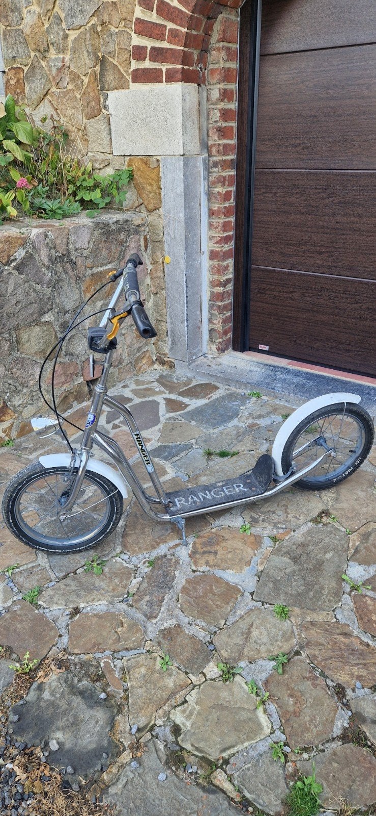 trottinette adulte chromée, Enlèvement
