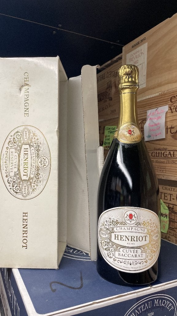 CHAMPAGNE HENRIOT CUVEE BACCARAT 1981, Enlèvement ou Envoi, Champagne