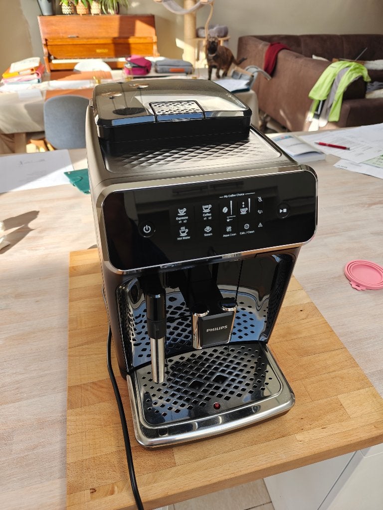 Philips koffietoestel EP2221, Elektronische apparatuur, Koffiezetapparaten, Ophalen, Afneembaar waterreservoir, Gemalen koffie