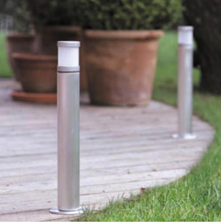 3 stuks buiten verlichting, Ophalen of Verzenden, Zo goed als nieuw, Aluminium, Led