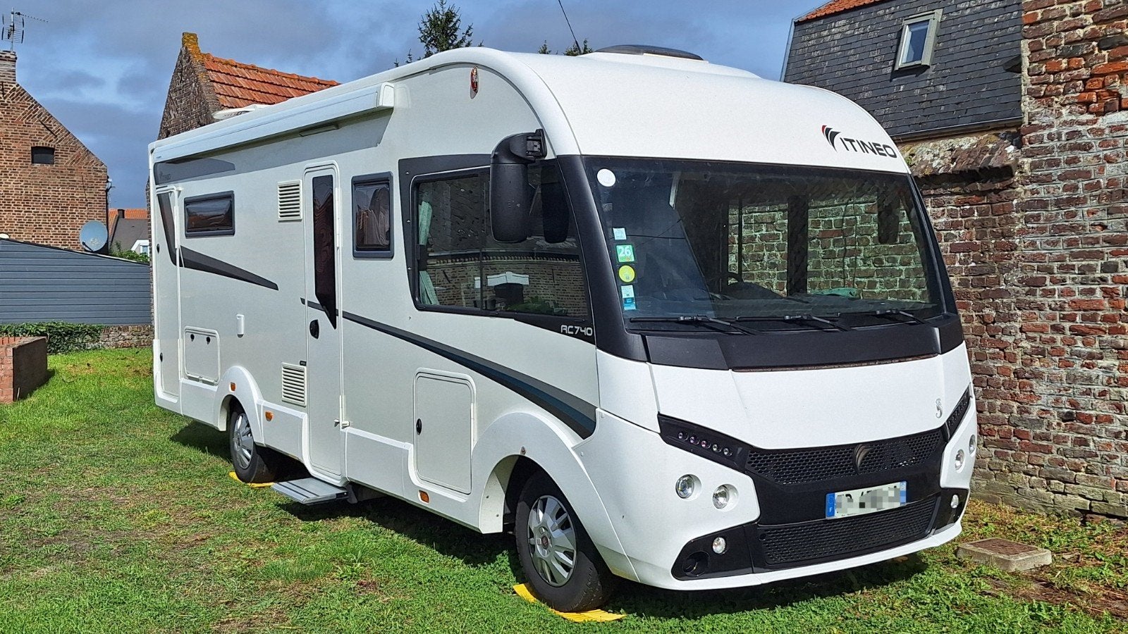 camping car itineo rc740, Caravanes & Camping, Antidémarrage, Jusqu'à 4, Réfrigérateur, Fiat