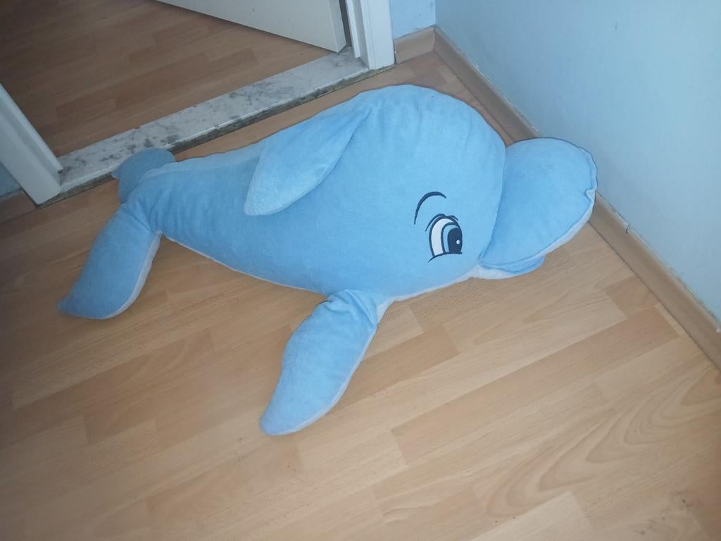 Pluchen dolfijn, Ophalen