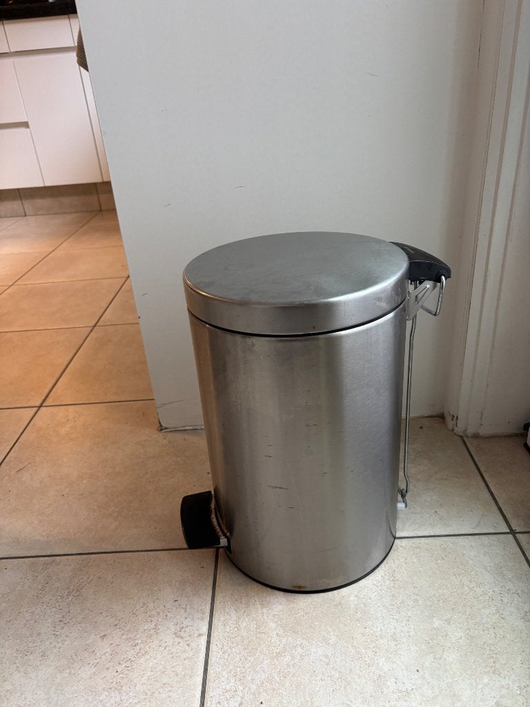 Pedaalemmer Brabantia 10-12L, Enlèvement, Utilisé, Inox