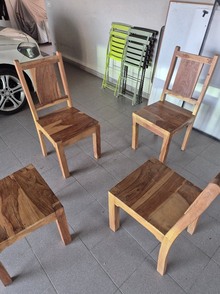 Stoelen, Huis en Inrichting, Ophalen, Gebruikt, Bruin, Vijf, Zes of meer stoelen