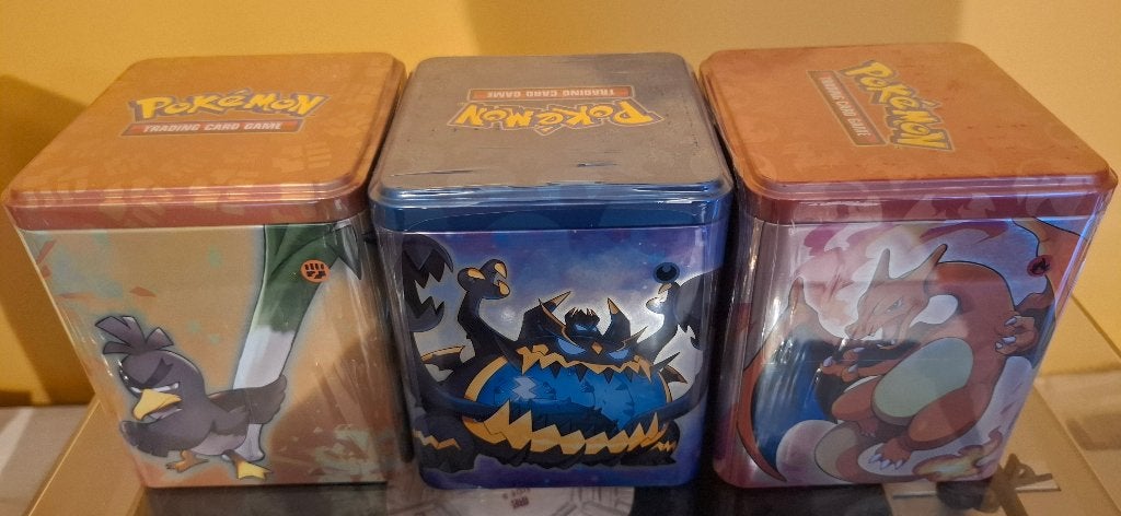 Pokémon Stacking Tins Set, Hobby en Vrije tijd, Verzamelkaartspellen | Pokémon, Nieuw, Verzenden
