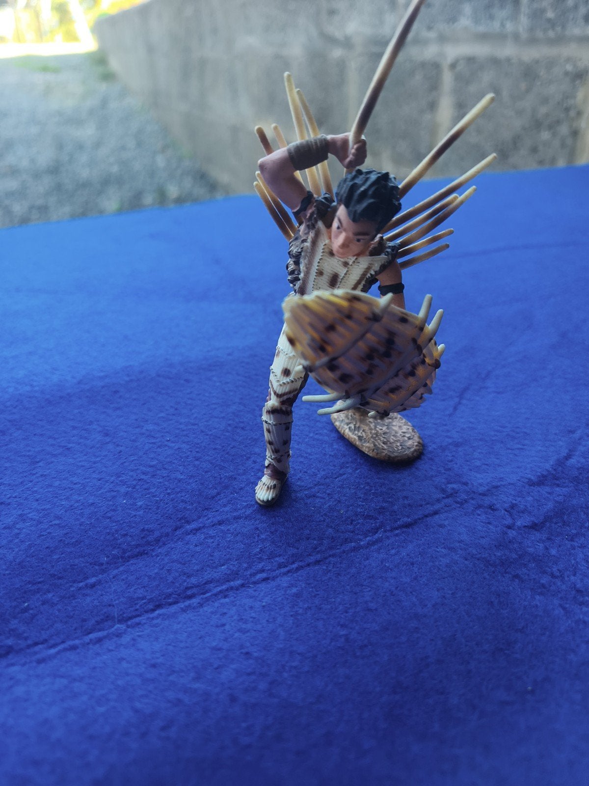 Schleich krijger met schild en pijlen, Verzamelen, Ophalen of Verzenden, Gebruikt