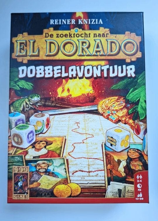 El Dorado dobbelavontuur, Hobby en Vrije tijd, Een of twee spelers, Ophalen of Verzenden, Nieuw, 999 games