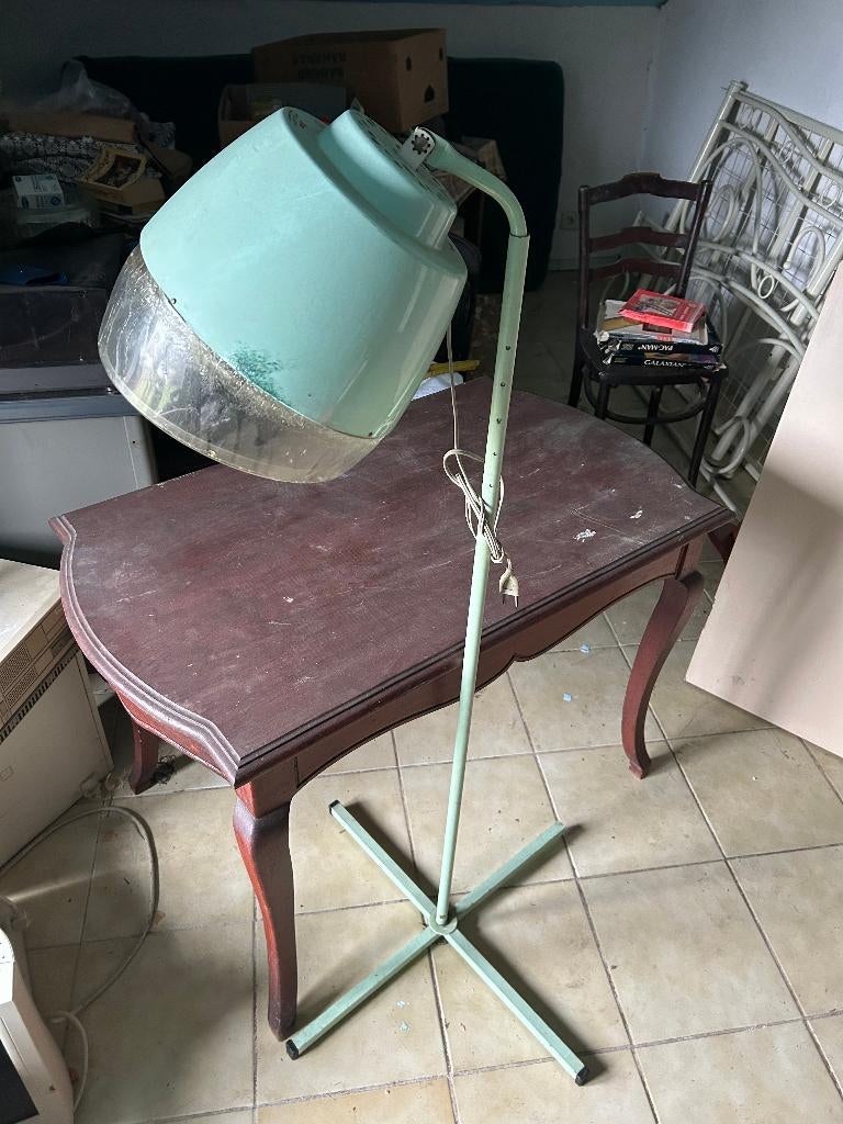 Vintage licht groene haardroger merk NOVAK jaren 60', Verzamelen, Ophalen