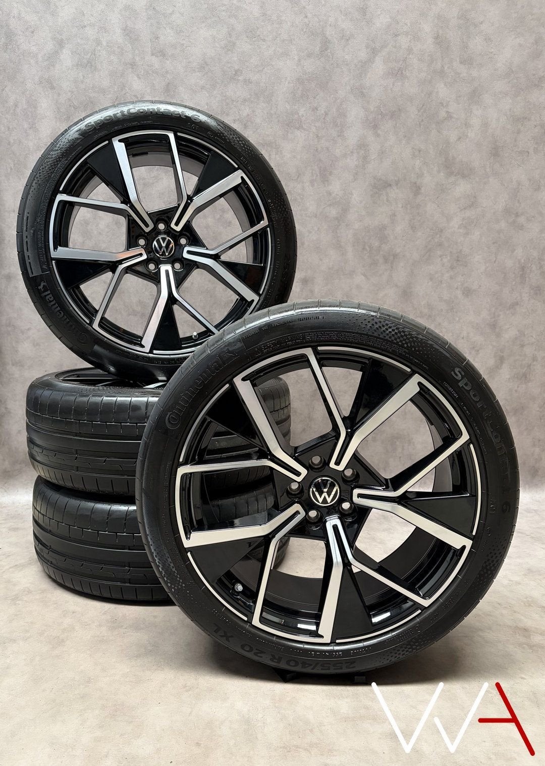 20'' Volkswagen Tiguan CT R-Line Leeds DEMO velgen origineel, Gebruikt, 255 mm, -, -