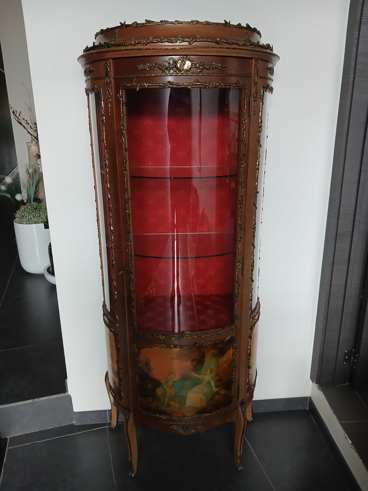 antieke vitrine, Antiek en Kunst, Ophalen