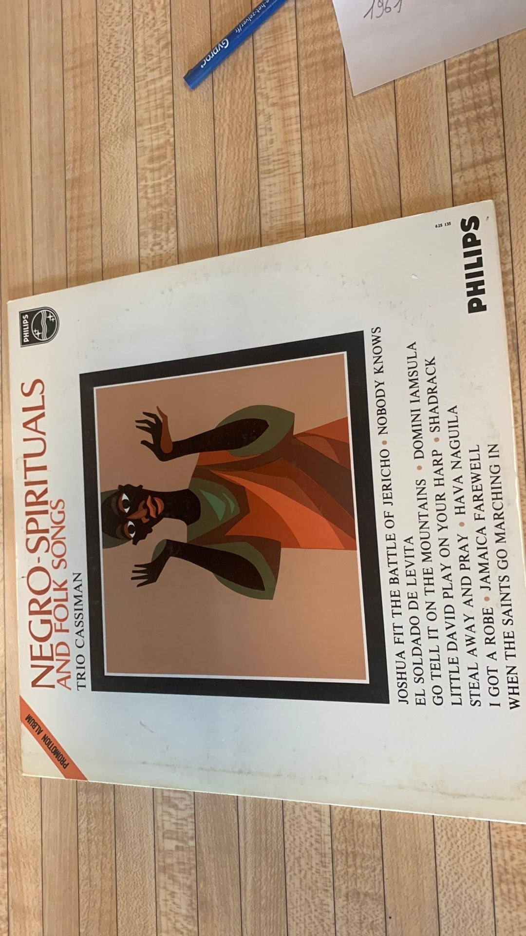 Lp Negro- Spirituals, Ophalen, Zo goed als nieuw, LP