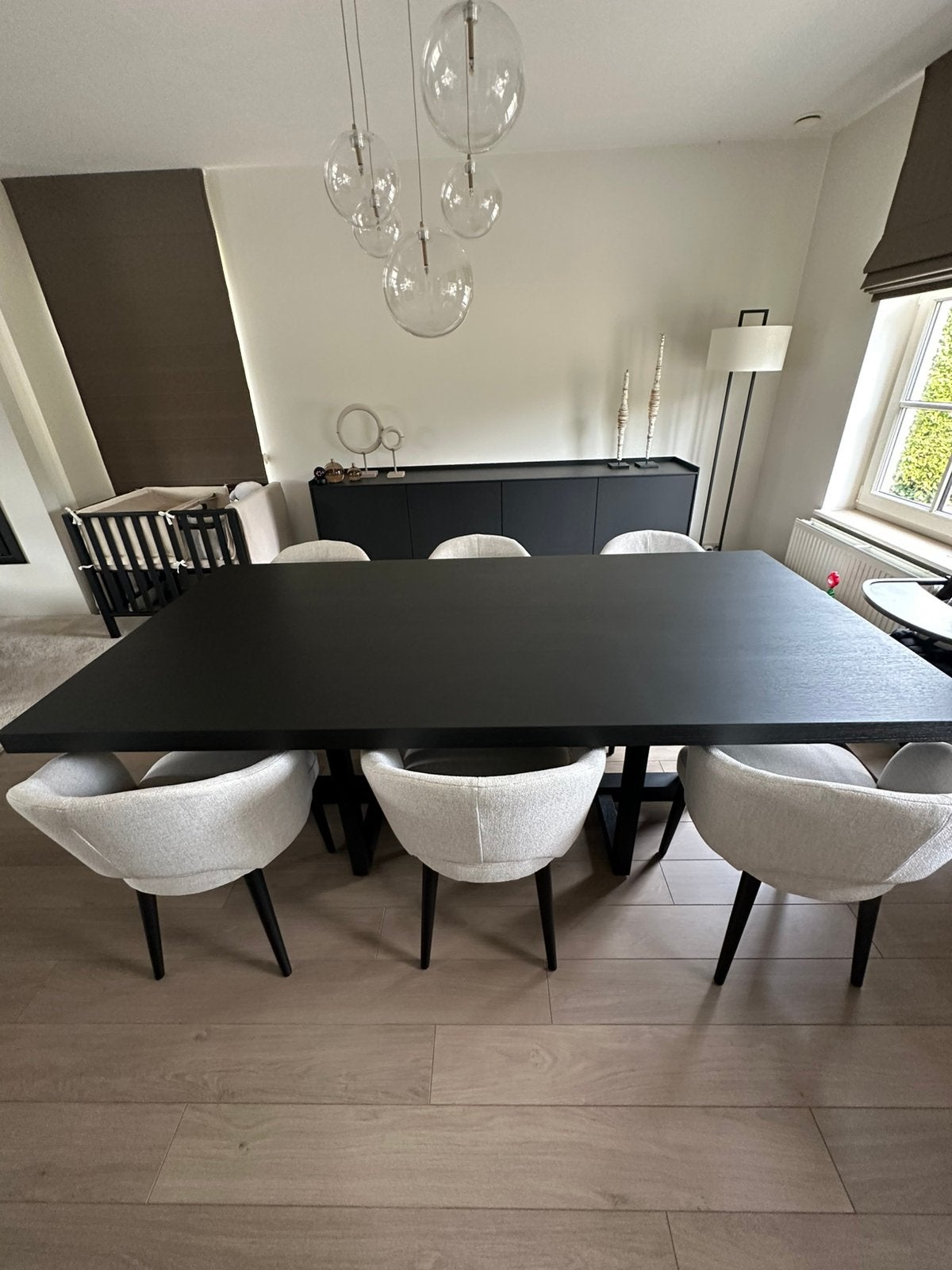 Eetkamertafel met stoelen, Ophalen, Nieuw