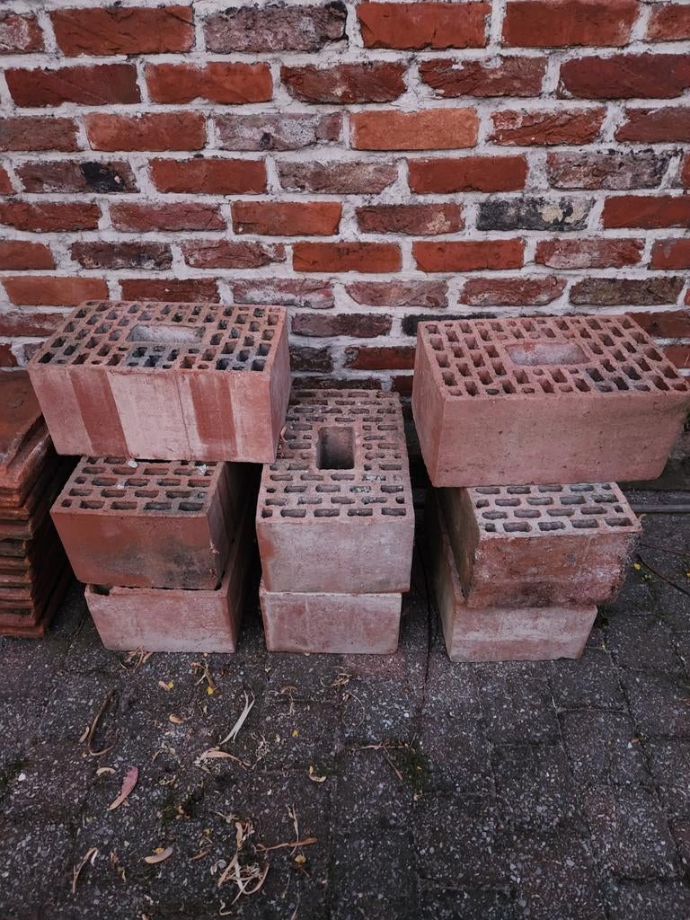 Gratis bakstenen, Ophalen, Bakstenen