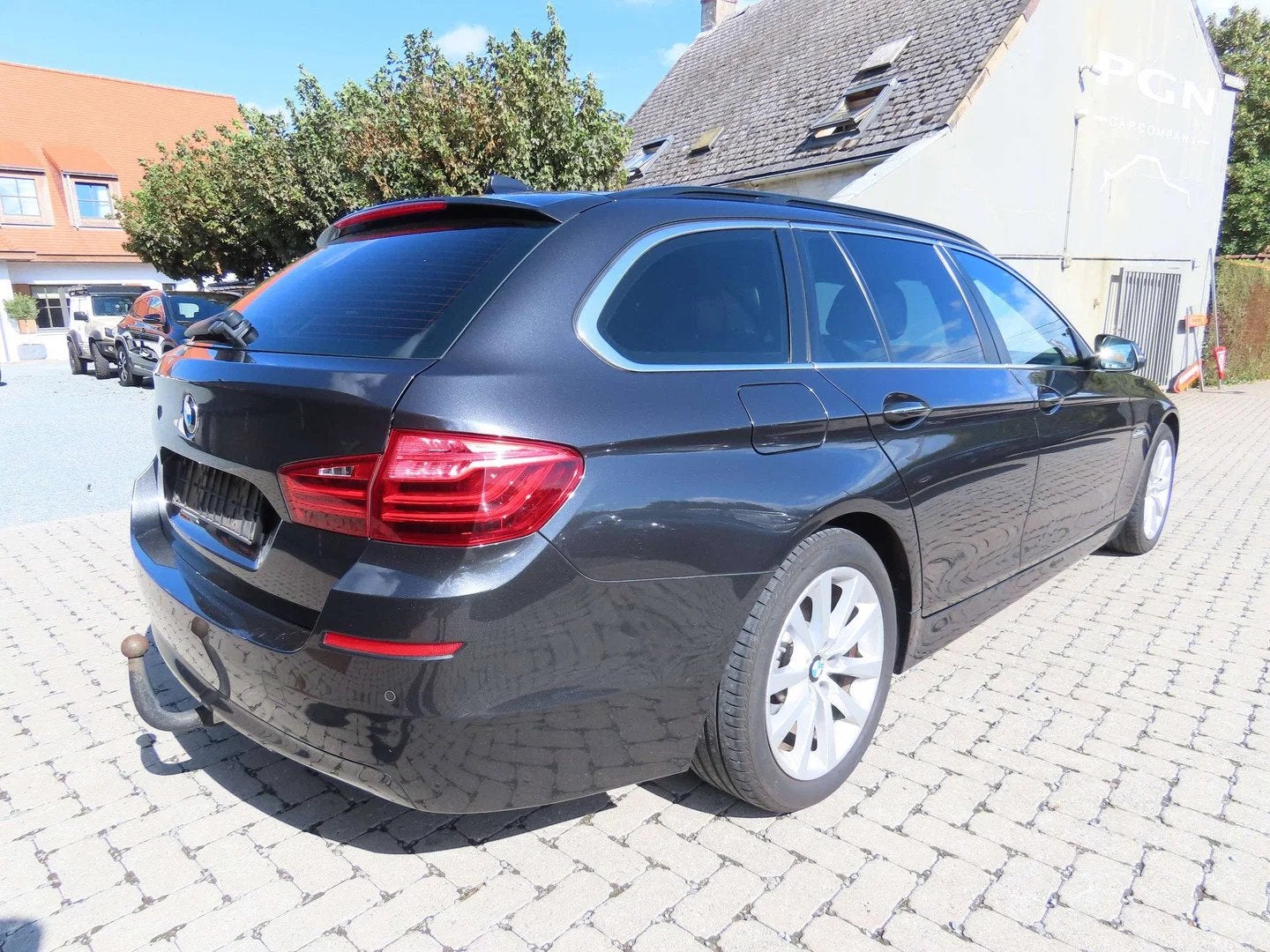 BMW 5 Serie 520 Touring 520 dA (automatique), Autos, BMW, Cuir, Euro 6, Entreprise, Commande vocale