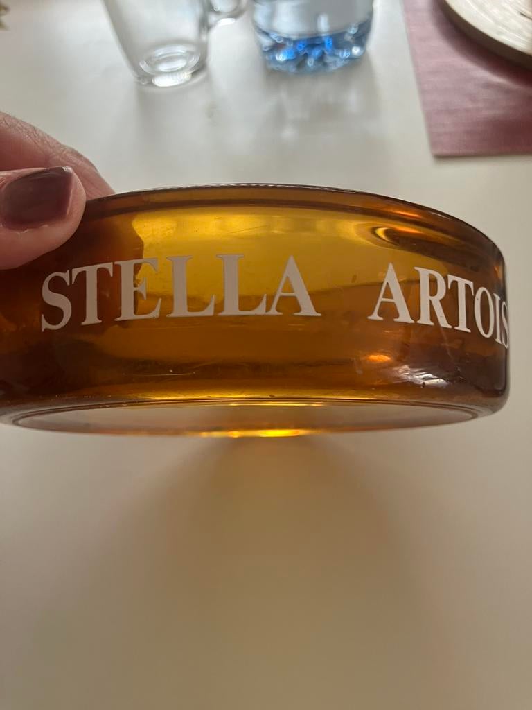 Asbak Stella Artois, Ophalen of Verzenden, Zo goed als nieuw