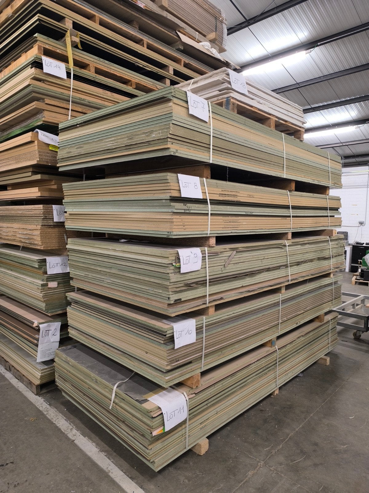 Lof MDF platen beplakt met formica, Ophalen, Nieuw, Overige materialen